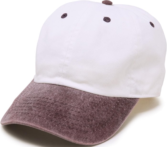 The Blank Group Chat — Burgundy/Natural